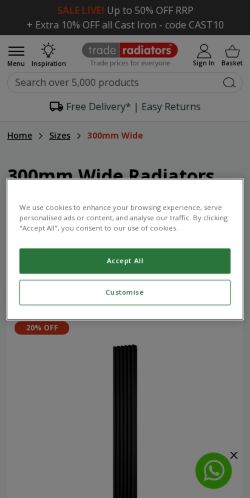 Mobile page screenshot