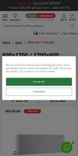 Mobile page screenshot