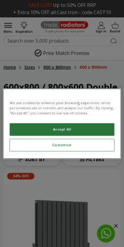 Mobile page screenshot