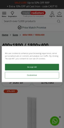 Mobile page screenshot