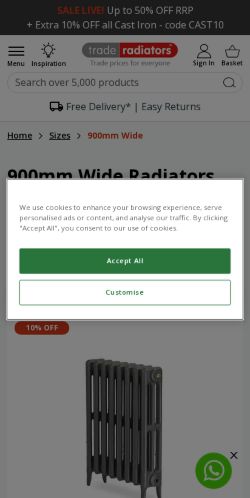 Mobile page screenshot