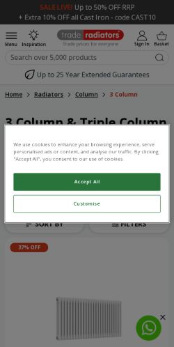 Mobile page screenshot