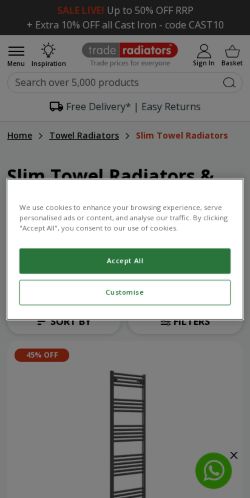 Mobile page screenshot