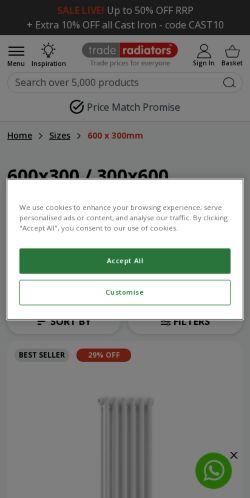 Mobile page screenshot