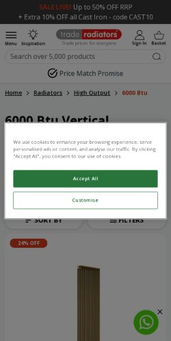 Mobile page screenshot