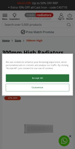 Mobile page screenshot