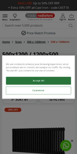 Mobile page screenshot