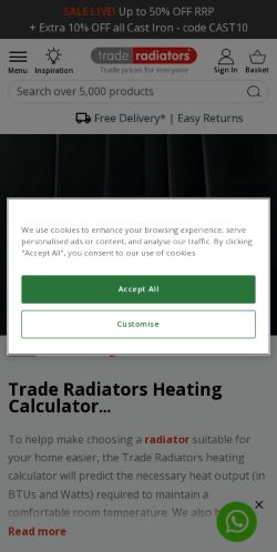 Mobile page screenshot