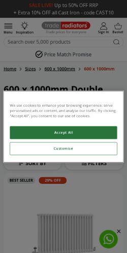 Mobile page screenshot