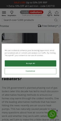 Mobile page screenshot