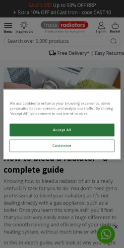 Mobile page screenshot