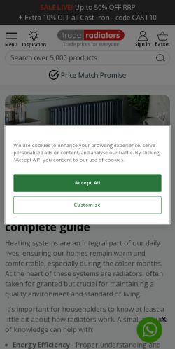 Mobile page screenshot