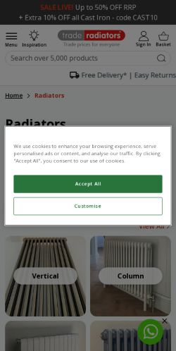 Mobile page screenshot
