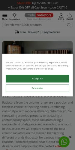 Mobile page screenshot