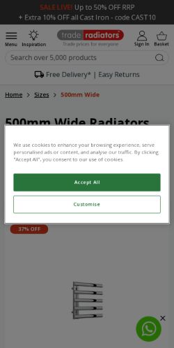 Mobile page screenshot