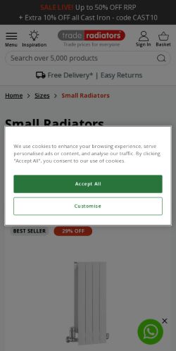 Mobile page screenshot