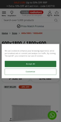 Mobile page screenshot