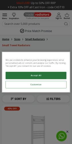 Mobile page screenshot