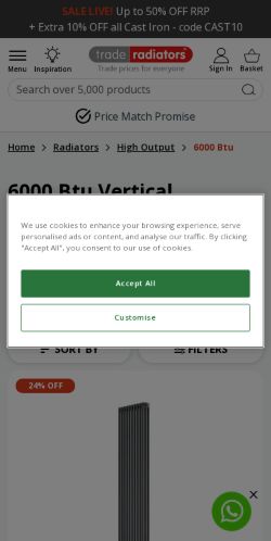 Mobile page screenshot