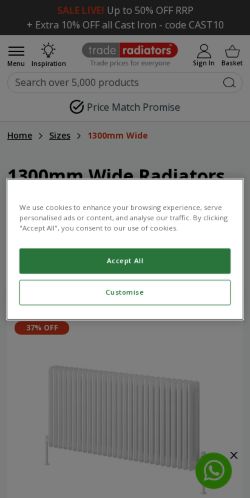 Mobile page screenshot