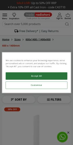 Mobile page screenshot