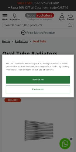 Mobile page screenshot