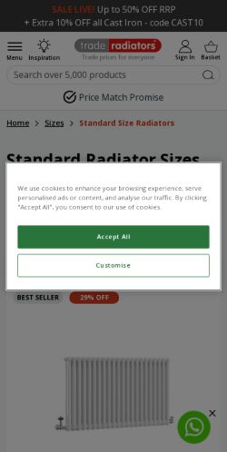 Mobile page screenshot