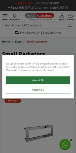Mobile page screenshot
