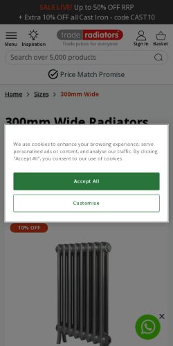 Mobile page screenshot