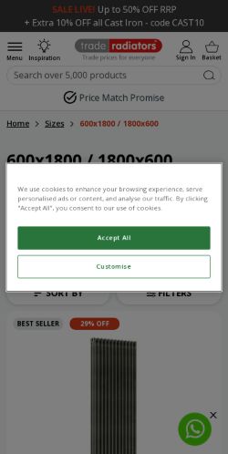 Mobile page screenshot