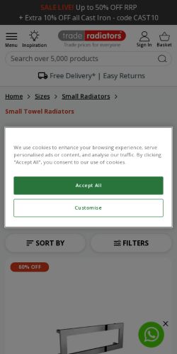 Mobile page screenshot