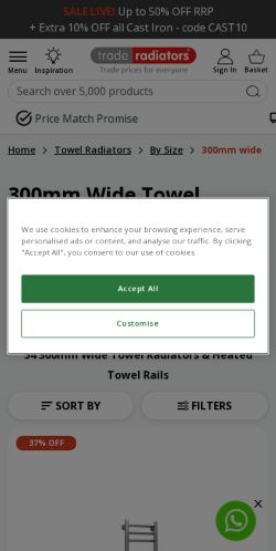 Mobile page screenshot