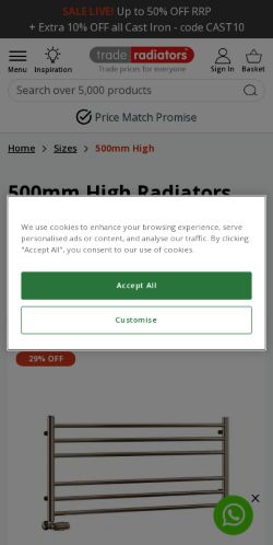 Mobile page screenshot