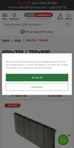 Mobile page screenshot