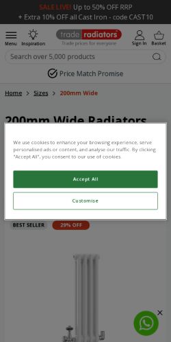 Mobile page screenshot