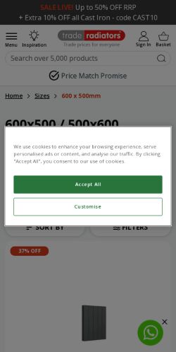 Mobile page screenshot