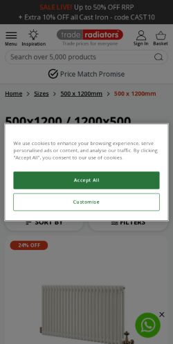 Mobile page screenshot