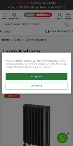 Mobile page screenshot