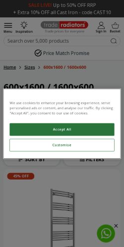 Mobile page screenshot