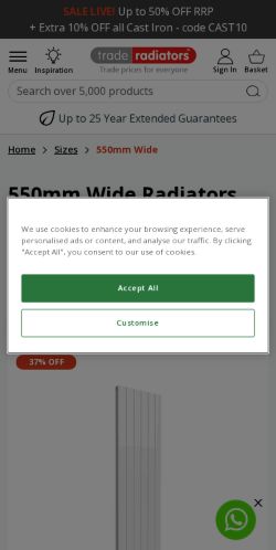 Mobile page screenshot