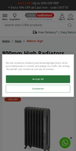 Mobile page screenshot