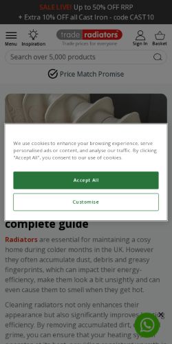 Mobile page screenshot