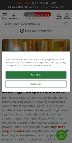 Mobile page screenshot