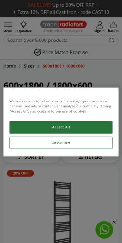 Mobile page screenshot