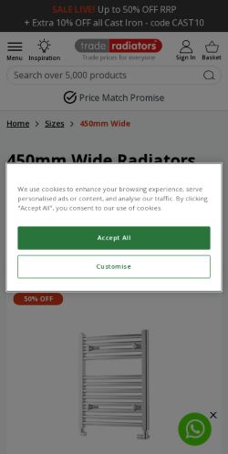 Mobile page screenshot