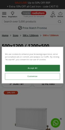 Mobile page screenshot
