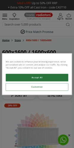 Mobile page screenshot