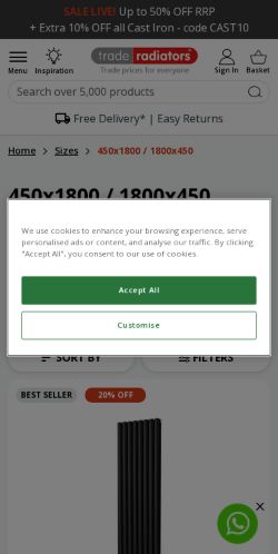 Mobile page screenshot