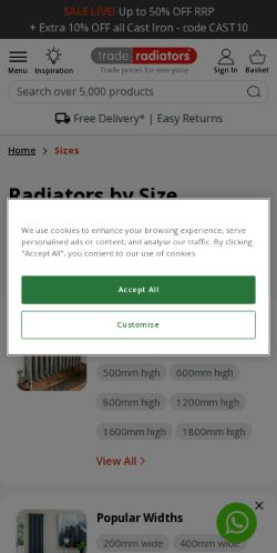 Mobile page screenshot