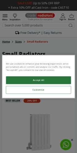 Mobile page screenshot